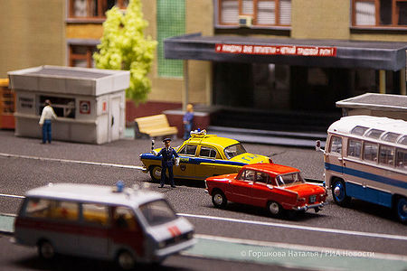 11.12.2020. 3D макет улицы советского периода 70-80х годов. (Автор фото Наталья Горшкова)